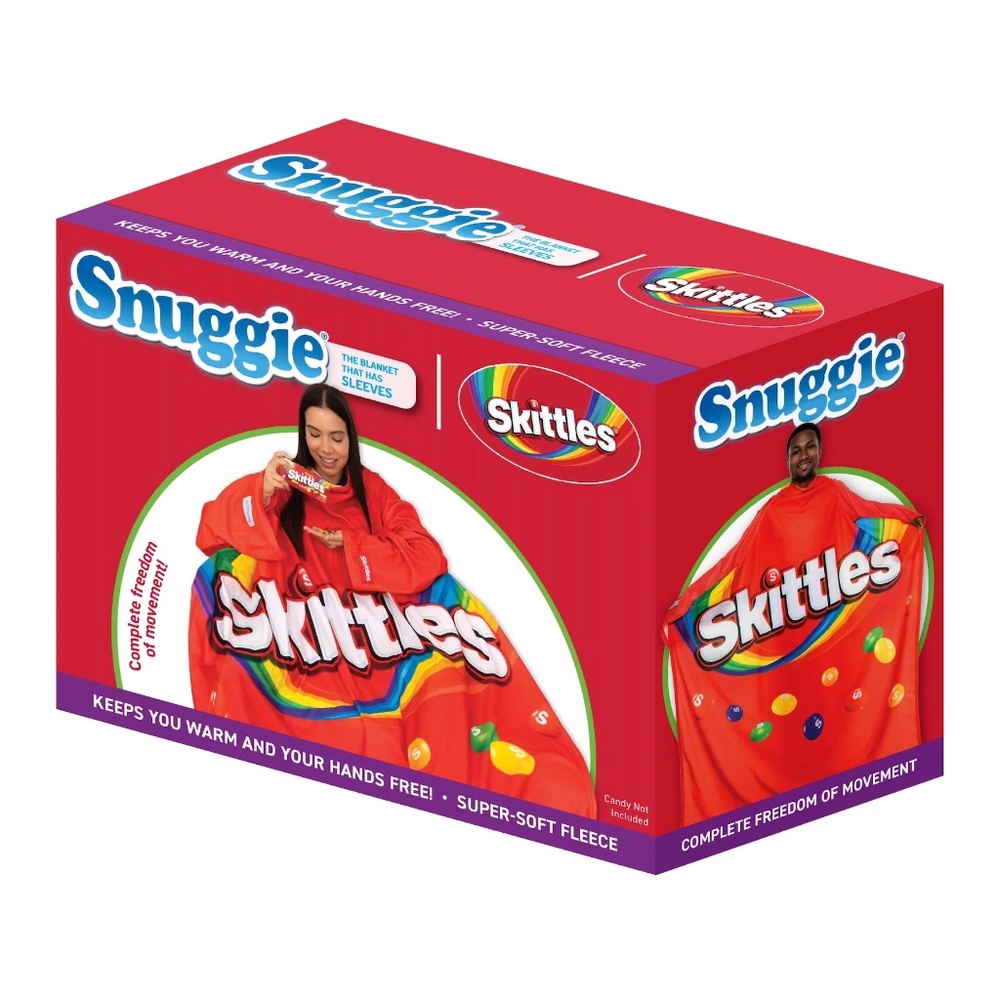 Snuggie the Original Wearable Blanket with Sleeves, Super Soft Fleece